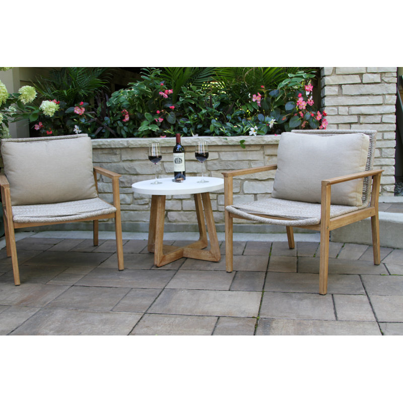 Joss & Main Mahi Outdoor Side Table & Reviews | Wayfair